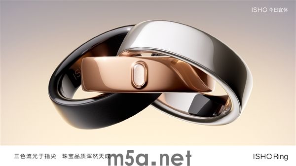 ISHO Ring智能戒指外观图